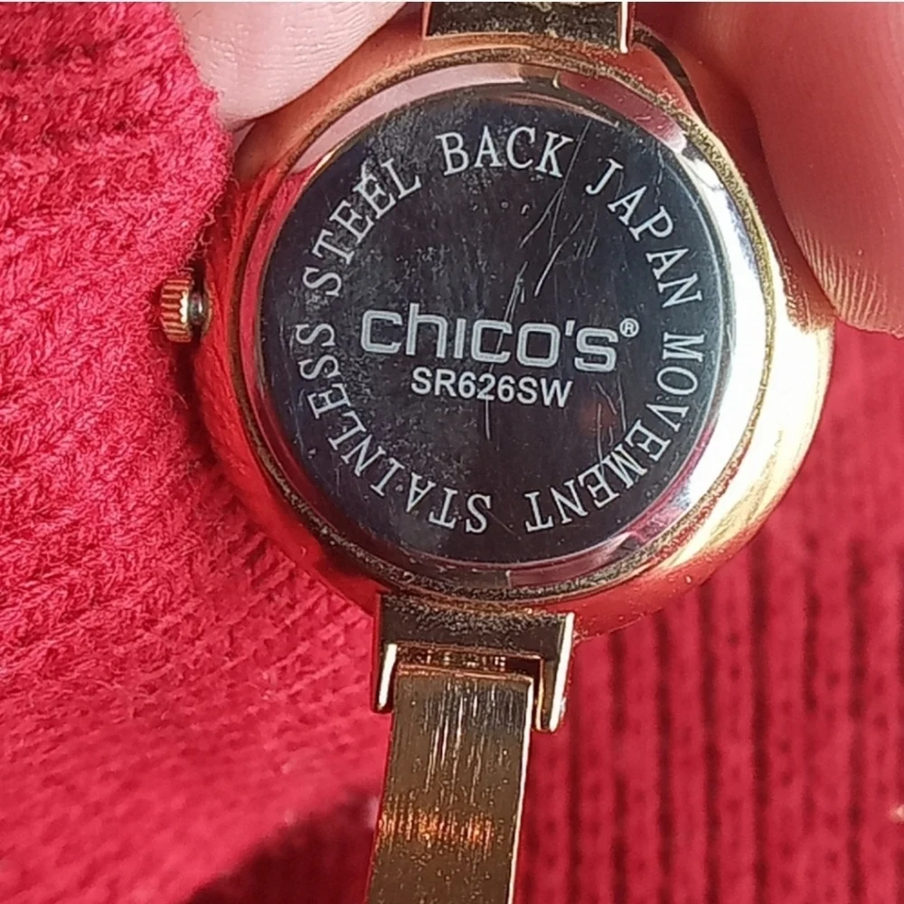 Chicos Gold Color Women's Watch Bracelet Stainless Steel